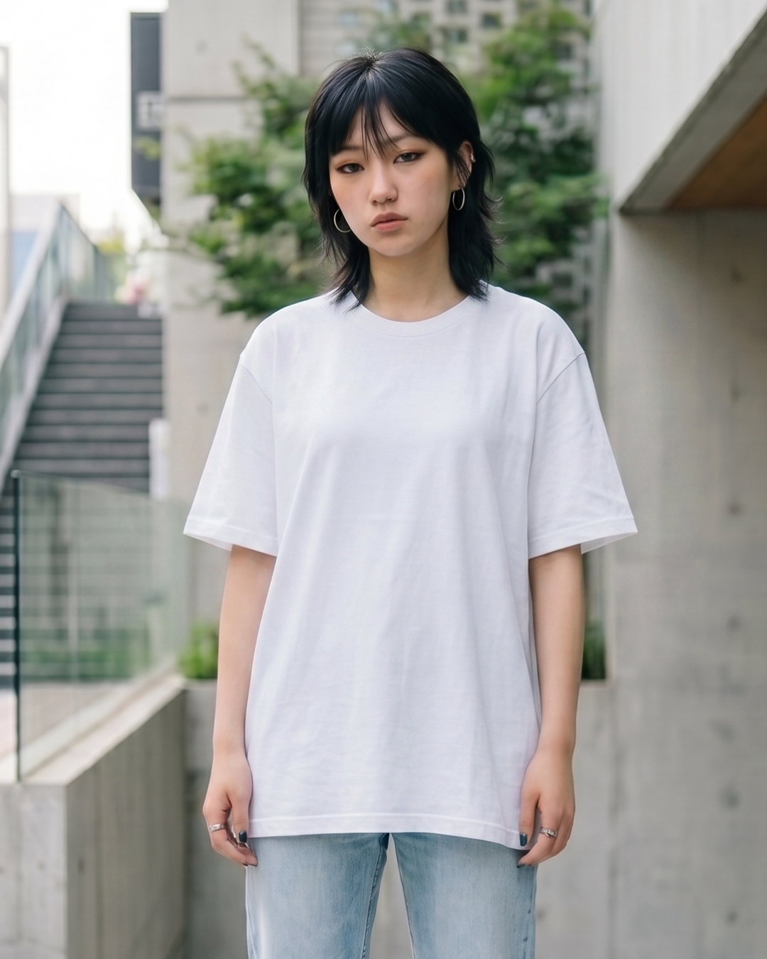 AXOLOT CLASSIC HEAVY 230 T-SHIRT - White (Life is Simple.)