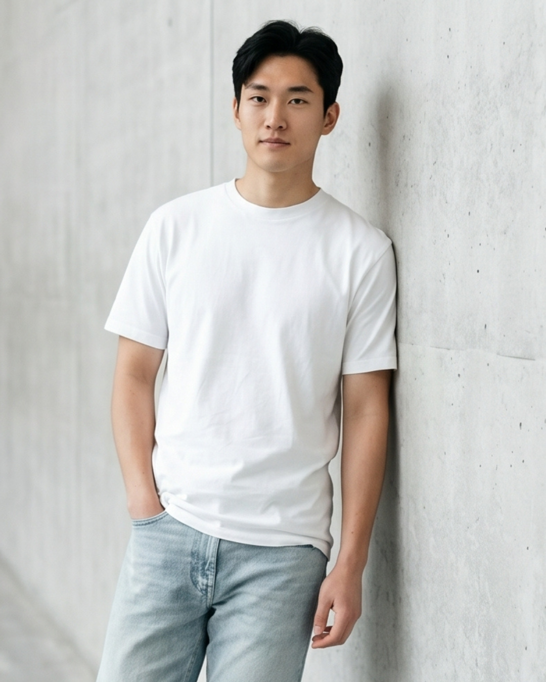 A3White AXOLOT CLASSIC HEAVY 230 T-SHIRT - White