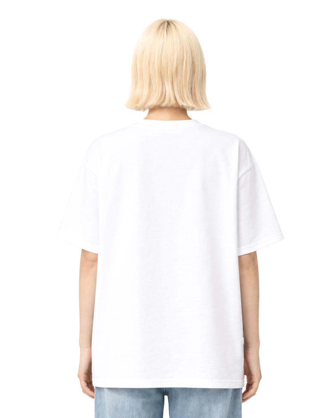 PAHL. MELTING CAT WHITE T-SHIRT
