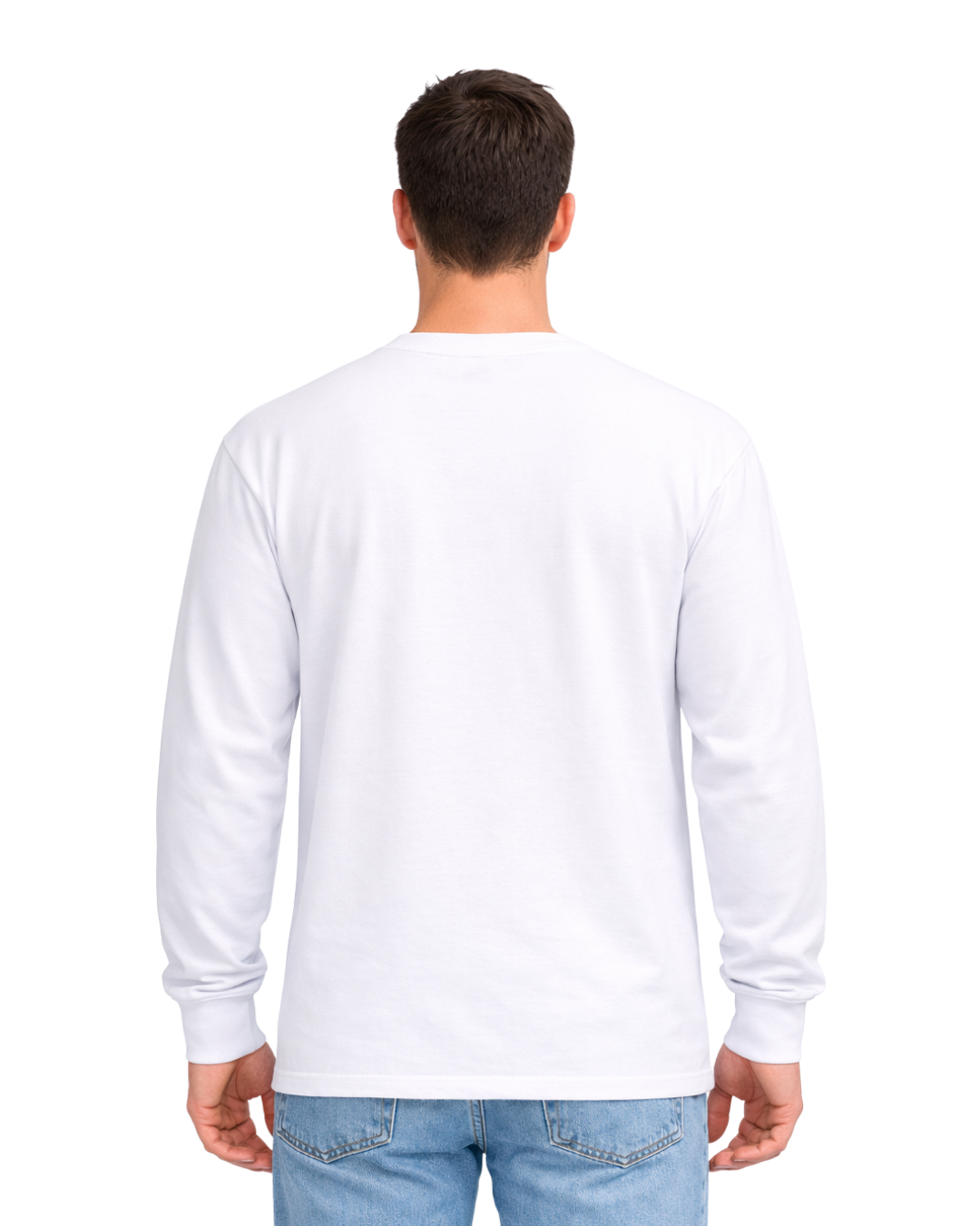 PAHL.Racing Collebtion : White Long Sleeve T-Shirt