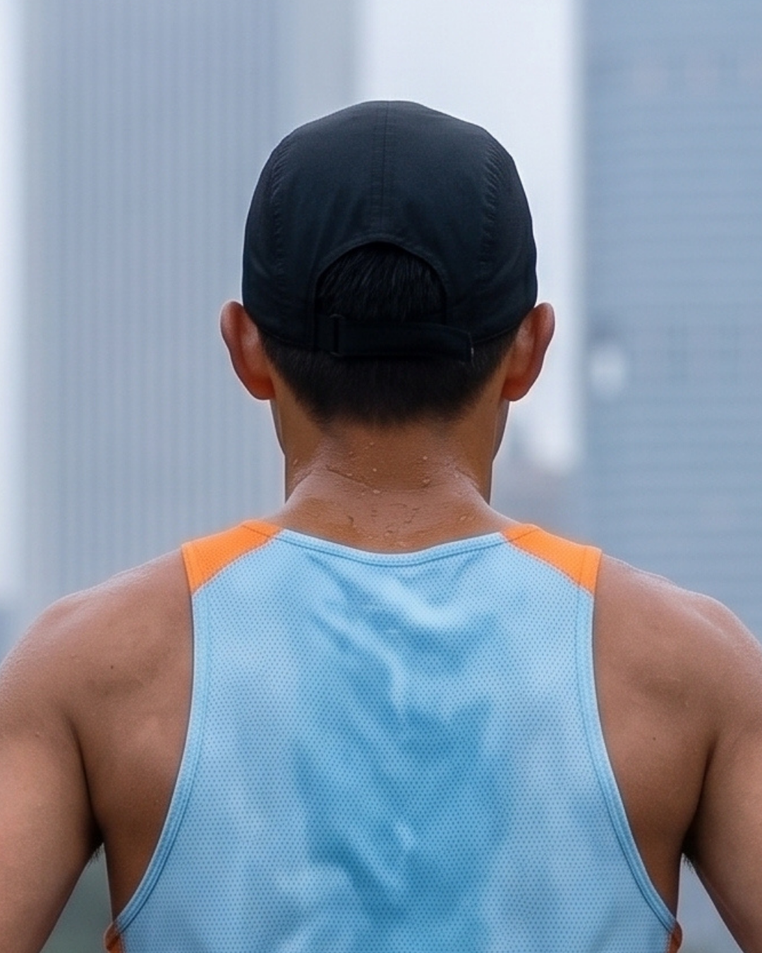 หมวกวิ่ง 5-Panel รุ่น “อีลิทแนวหลัง”  Lightweight Performance Fabric
