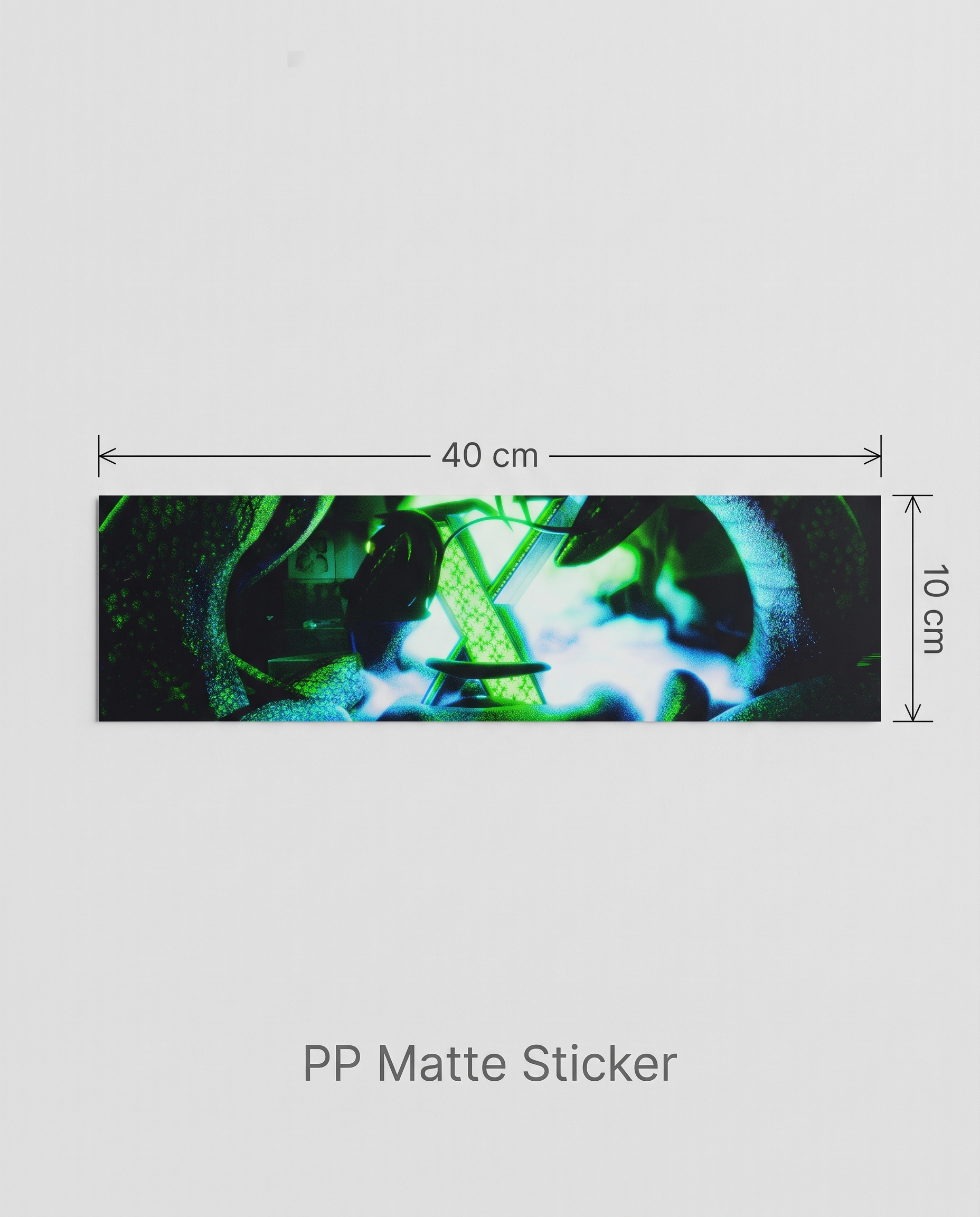 BROKE - Long sticker