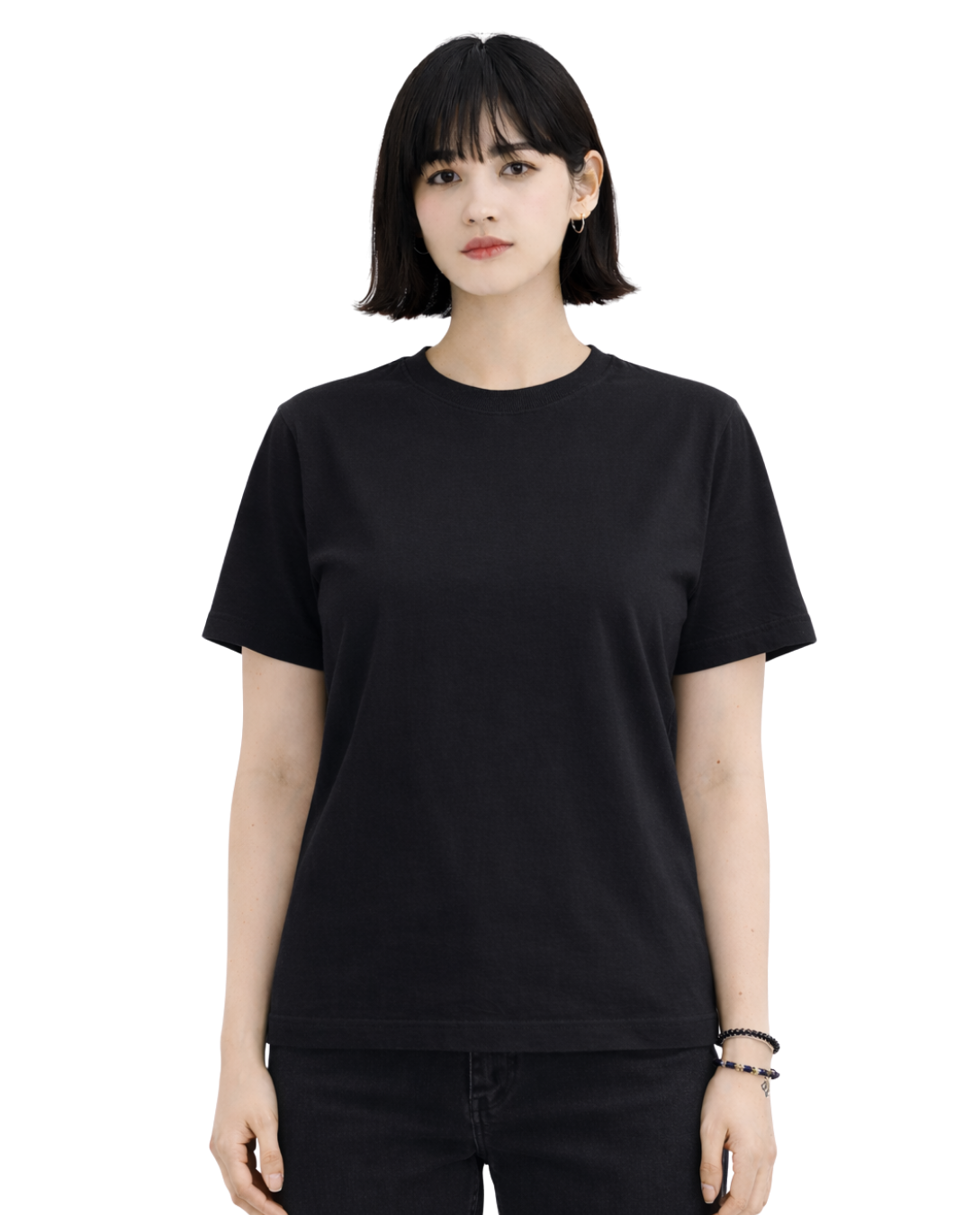 A3​Black BASIC COTTON NO.30 COMB - BLACK