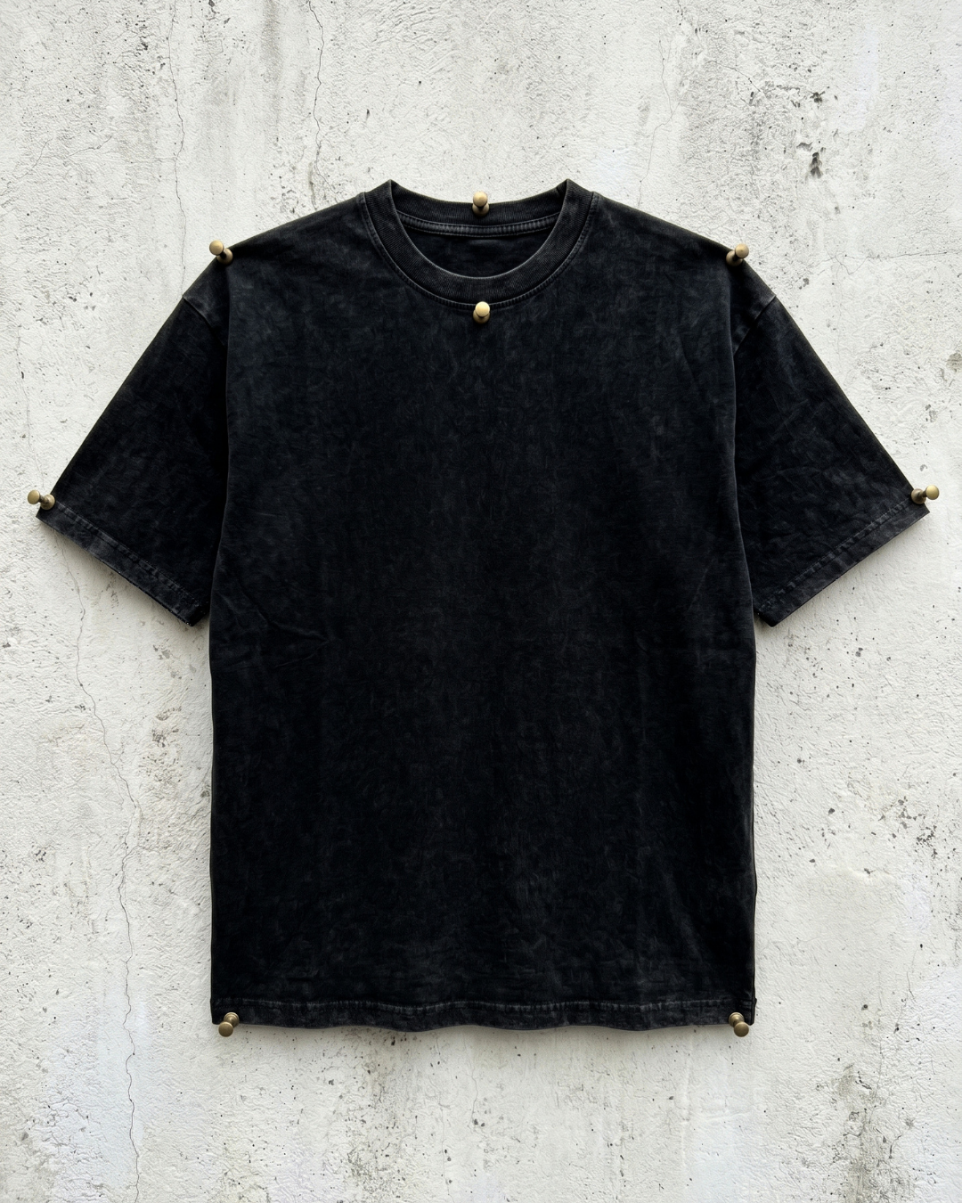 Bonecraft - The Eternal Agony ทรง Oversize (Boxy Fit) - Vintage Black