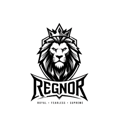 REGNOR Lion Graphic T-Shirt | Royal Fearless Supreme